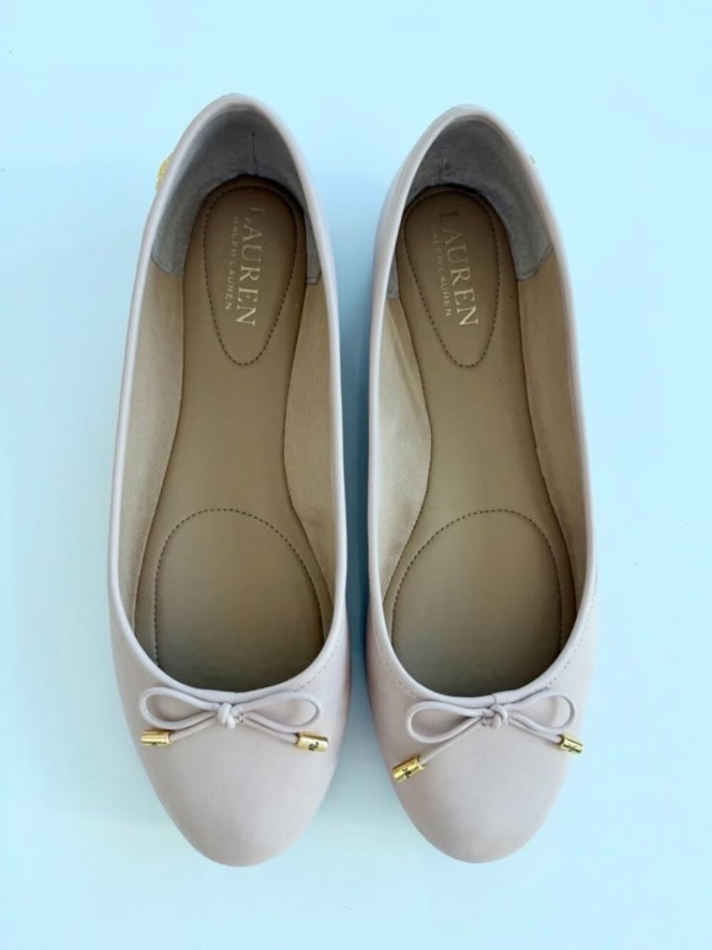 Lauren Ralph Lauren Jayna Ballet Flats β Blush Pink β Sz 8